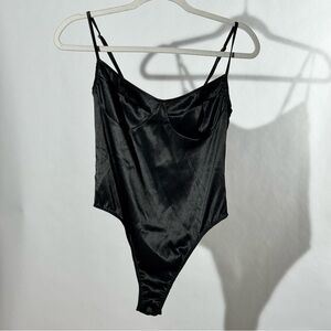 Victoria's Secret Black Satin Camisole
